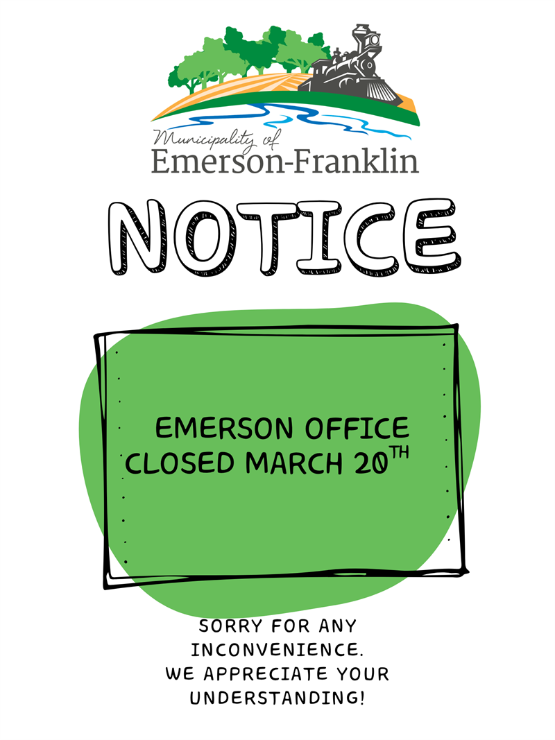 Emerson Office Closed