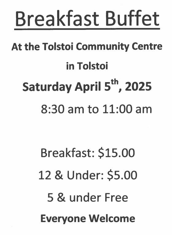 Tolstoi Breakfast Buffet