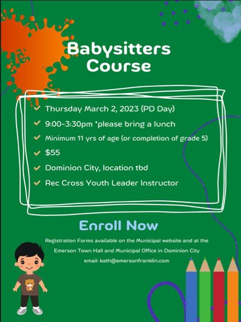 Babysitters Course