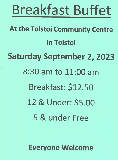Tolstoi Breakfast Buffet