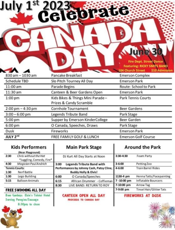 Canada Day Celebrations