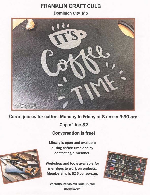 Craft Club Coffee Time