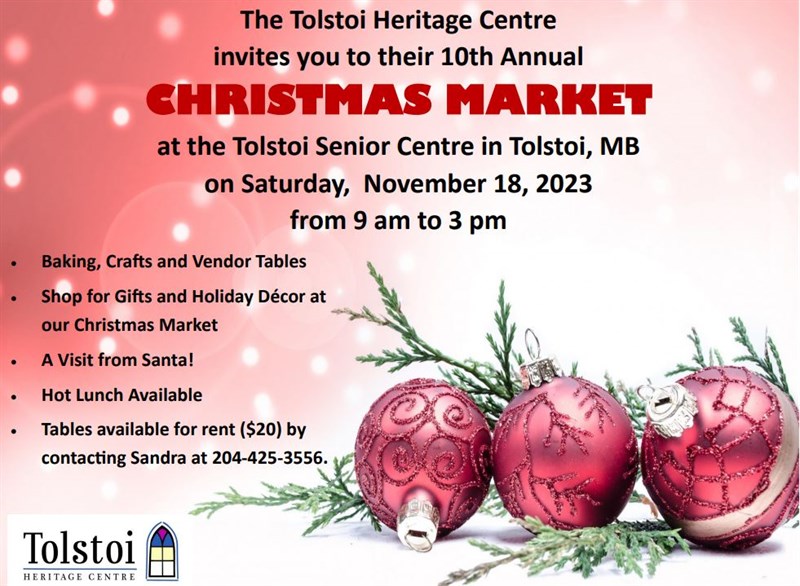 Christmas Market - Tolstoi Heritage Center