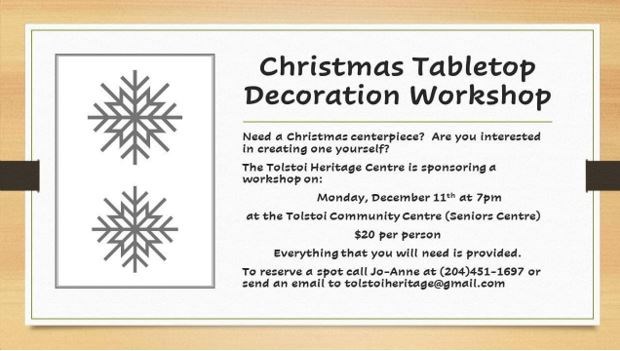 Decorating Workshop