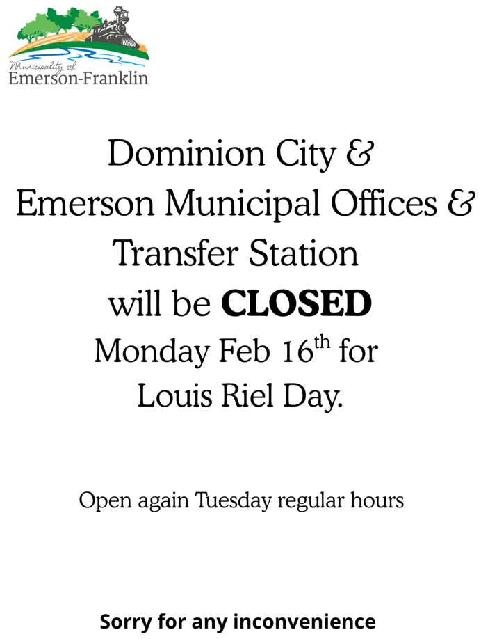 Municipal Office's Closed