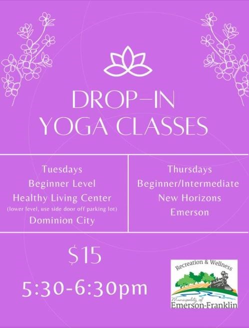 Drop In Yoga - Dominion City