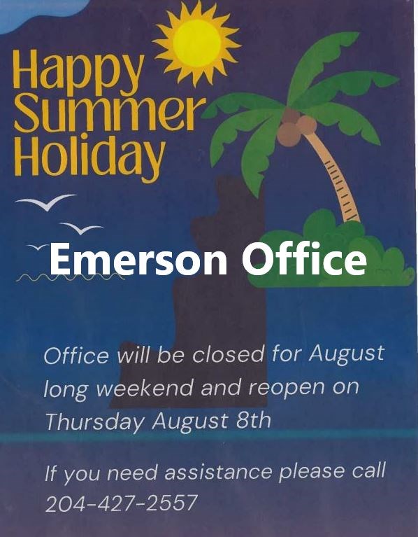 Emerson Office Closed