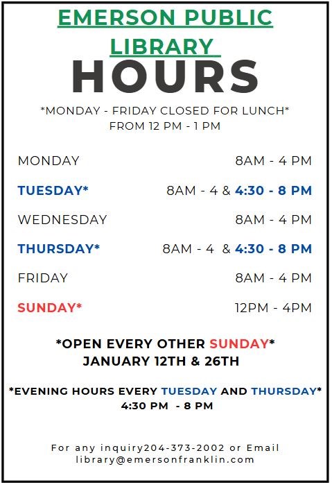 Library Hours