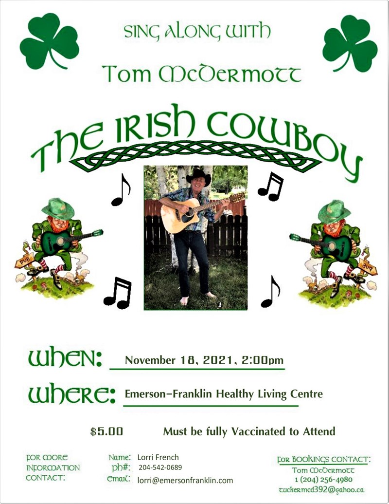 The Irish Cowboy Sing-along Concert