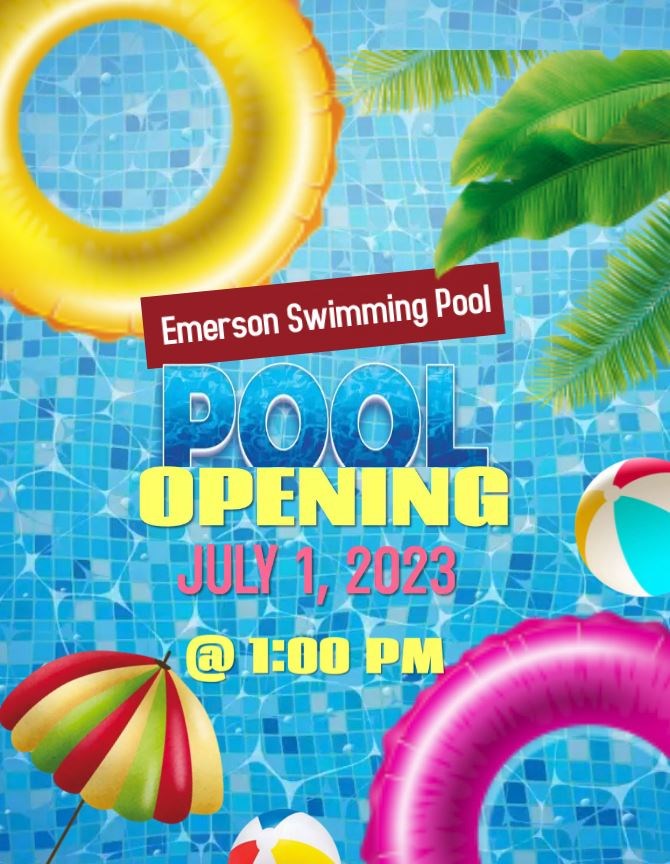 Emerson Pool - Opening