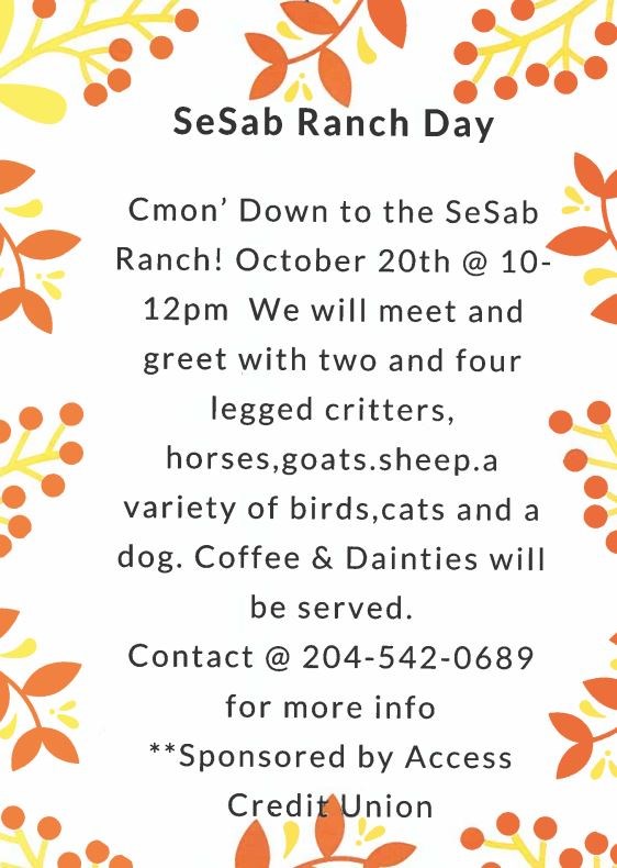 SeSab Ranch Day