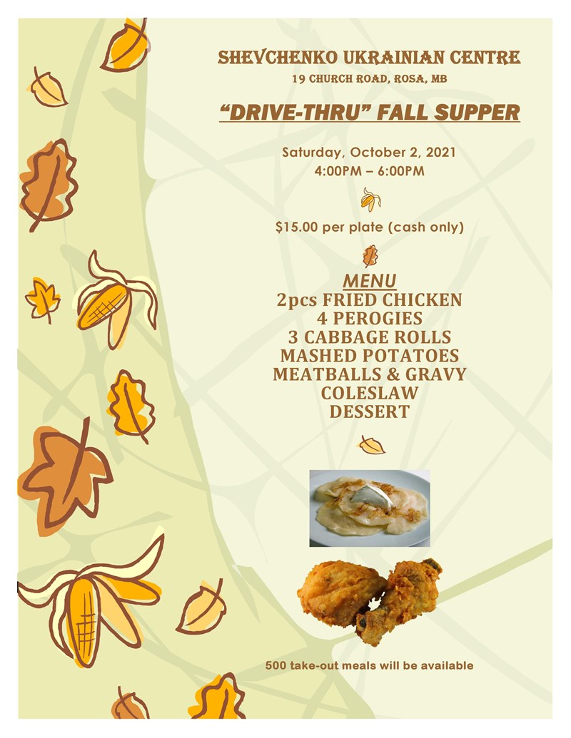Shevchenko Drive-Thru Fall Supper
