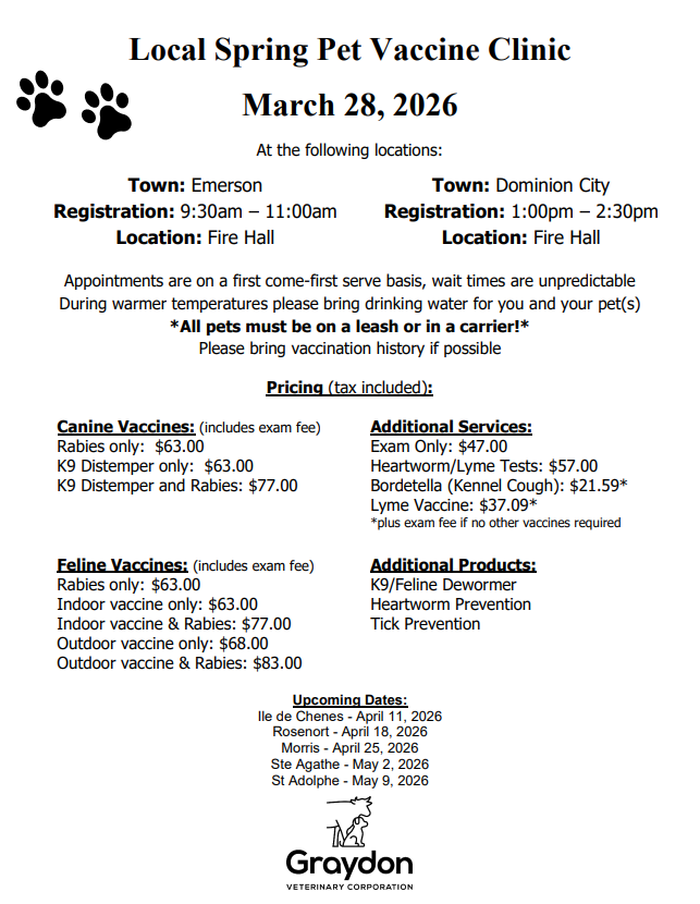 Pet Vaccine Clinic