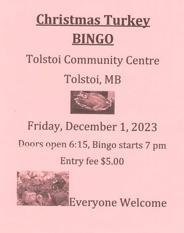 Tolstoi Turkey Bingo