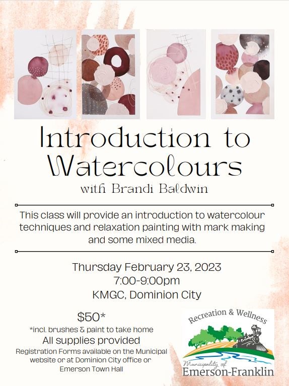 Introduction to Water Colours