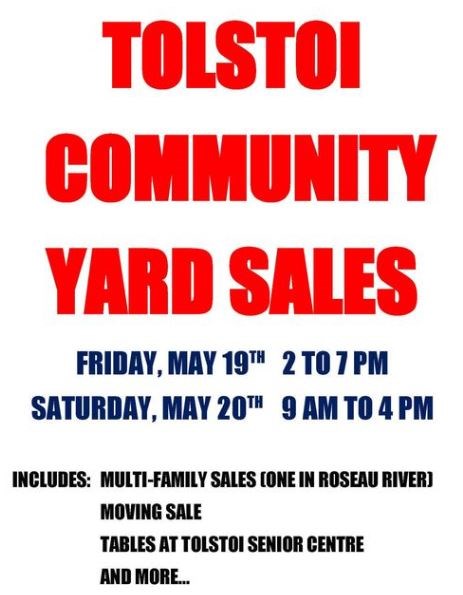 Tolstoi Community Yard Sale