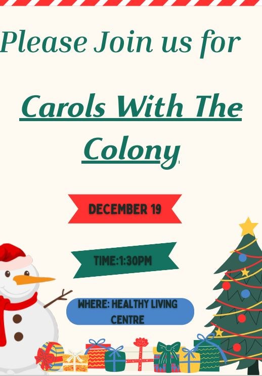 Carols at the Healthy Living Centre