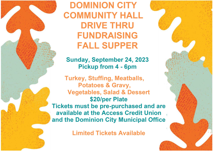 Dominion City Fall Supper