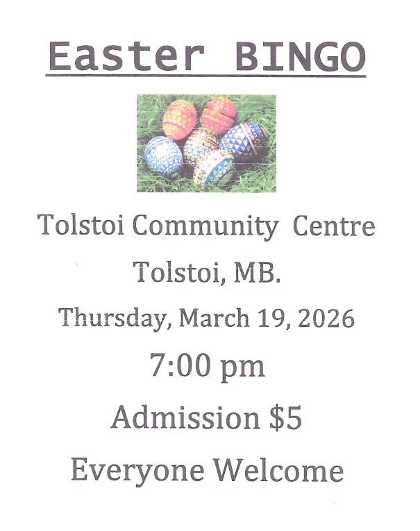 Tolstoi Easter Bingo