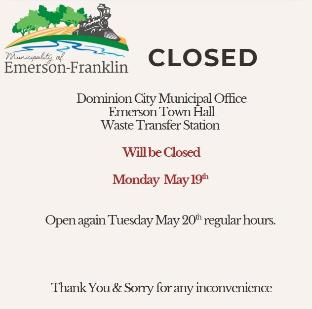 Municipal Office's Closed