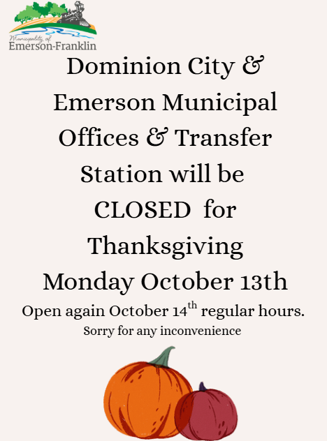 Municipal Office's Closed