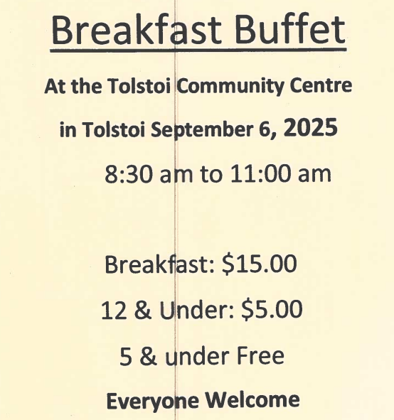 Tolstoi Breakfast Buffet